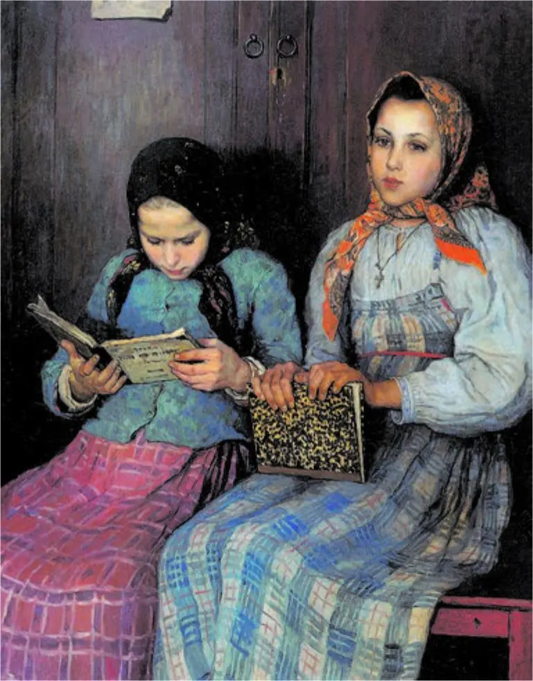 Ученицы Художни к Н БогдановБельский В 1857 г благодаря усилиям профессора - фото 229