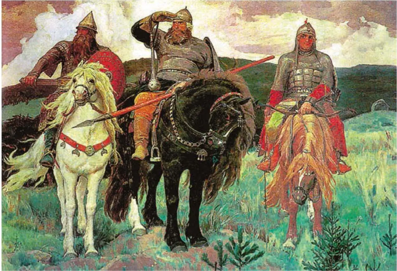 Богатыри Художник В Васнецов Героем многих славянских преданий был кузнец - фото 155