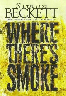 Simon Beckett Where There's Smoke обложка книги