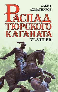 Сабит Ахматнуров Распад Тюркского каганата. VI–VIII вв. обложка книги