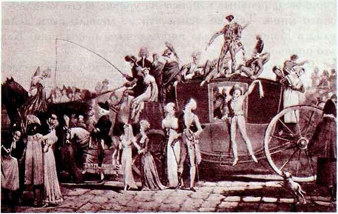 Карнавал во время Первой империи Деятельность революционеров означала больше - фото 9