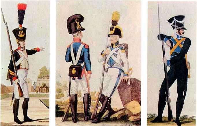 Форма армии Наполеона Капрал линейной пехоты Пехотинцы Вюртемберга Рядовой - фото 21