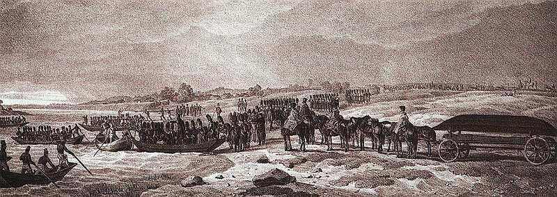 Переправа через Неман у Пилоны 30 июня 1812 года К тому времени рассвело - фото 25