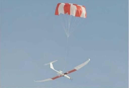 Рис 18 Посадка БПЛА с помощью парашюта Рис 19 Посадка БПЛА с помощью - фото 11
