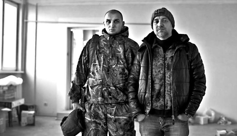 С ополченцами из разведки Новороссия Глава подразделения Ночных волков - фото 50