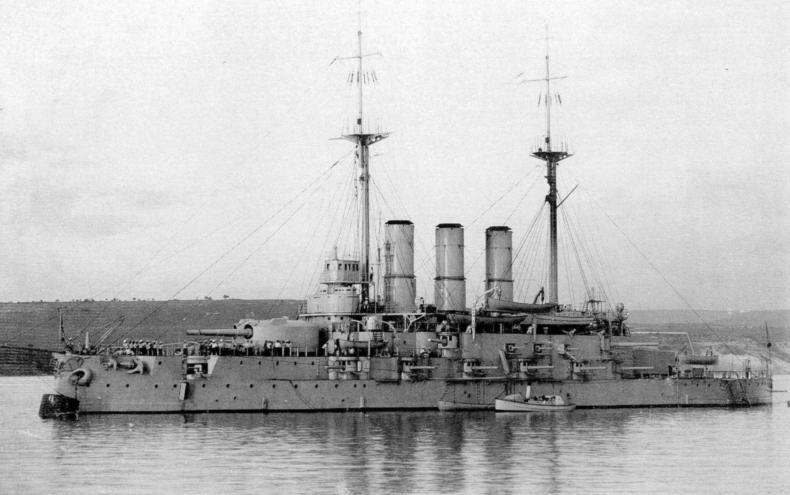 Линейный корабль Евстафий в Северной бухте Севастополя 1911 год Ф - фото 24