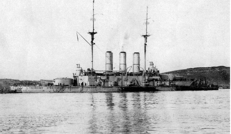 Линейный корабль Евстафий в Северной бухте Севастополя Февраль 1916 года - фото 26
