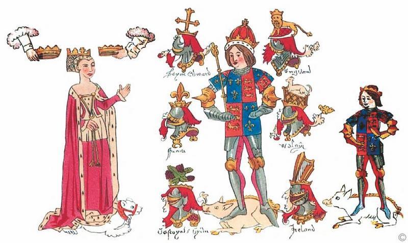 Ричард III король Англии с королевой Анной Невилл и сыном Эдуардом - фото 10
