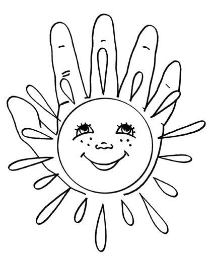 Смотрит солнышко в окошко Раскройте ладошку ребенка пальчики как можно - фото 40