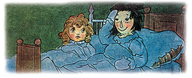 Была почти полночь и куклы спали в своих кроватках Все кроме Тряпичной Энн - фото 23