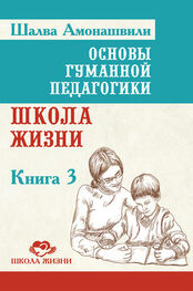 Шалва Амонашвили: Основы гуманной педагогики. Книга 3. Школа жизни