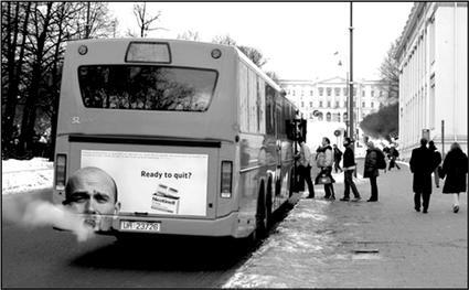Рис 828Антитабачная реклама на транспорте Клубы пара городской - фото 203