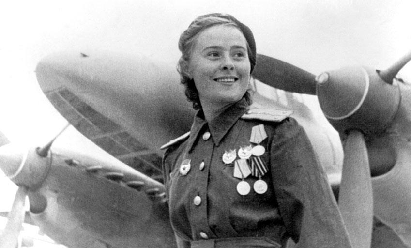 Мария Долина герой Советского Союза заместитель командира эскадрильи 125го - фото 17