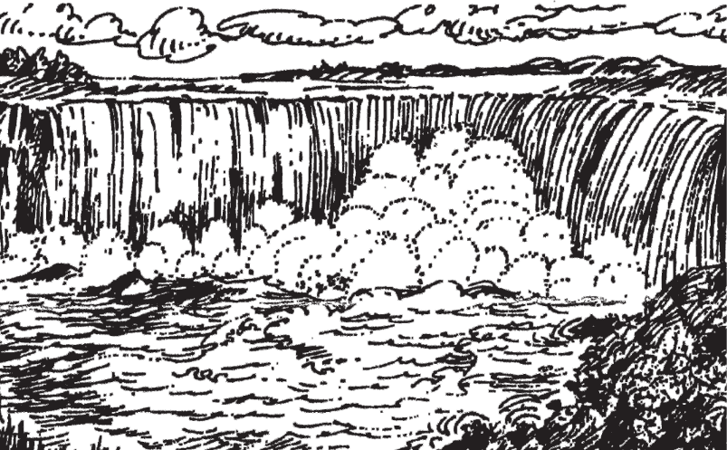 Фактически Ниагарский водопад состоит из двух водопадов Канадского водопада и - фото 3