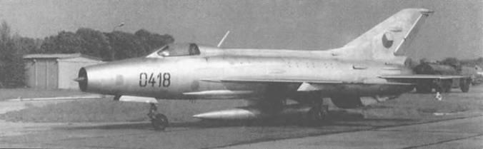 МиГ21Ф13 черный 0418 ВВС Чехословакии Leiectvo Ceskoslovenske Lidove - фото 3