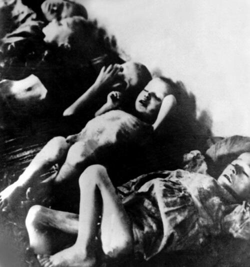 Дети замученные в концлагере на территории Югославии 1941 г АвторТАСС - фото 183