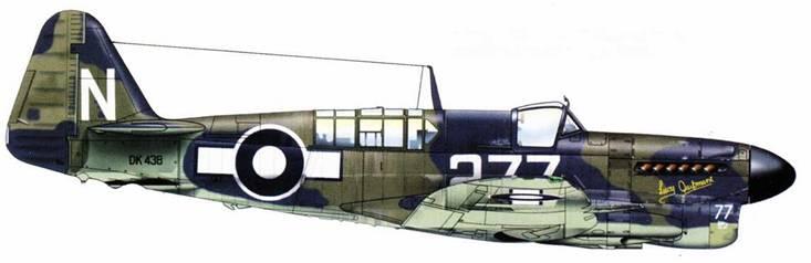 Файрфлай FRI DK43S 1771й эскадрильи авианосец Имплекебл 1945 год - фото 176