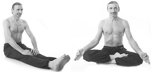1 Сядьте ровно выпрямите спину вытяните ноги руки положите на колени 2 - фото 15