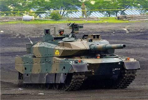 Основной боевой танк Тип 10 Зенитная самоходная установка Тип 87 SPAAG - фото 10