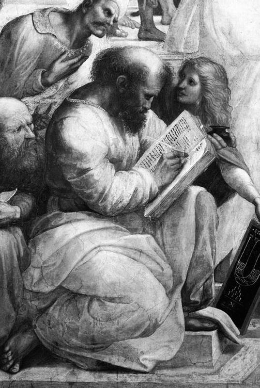 Пифагор Фрагмент фрески Афинская школа работы Рафаэля Санти 15081511 годы - фото 5
