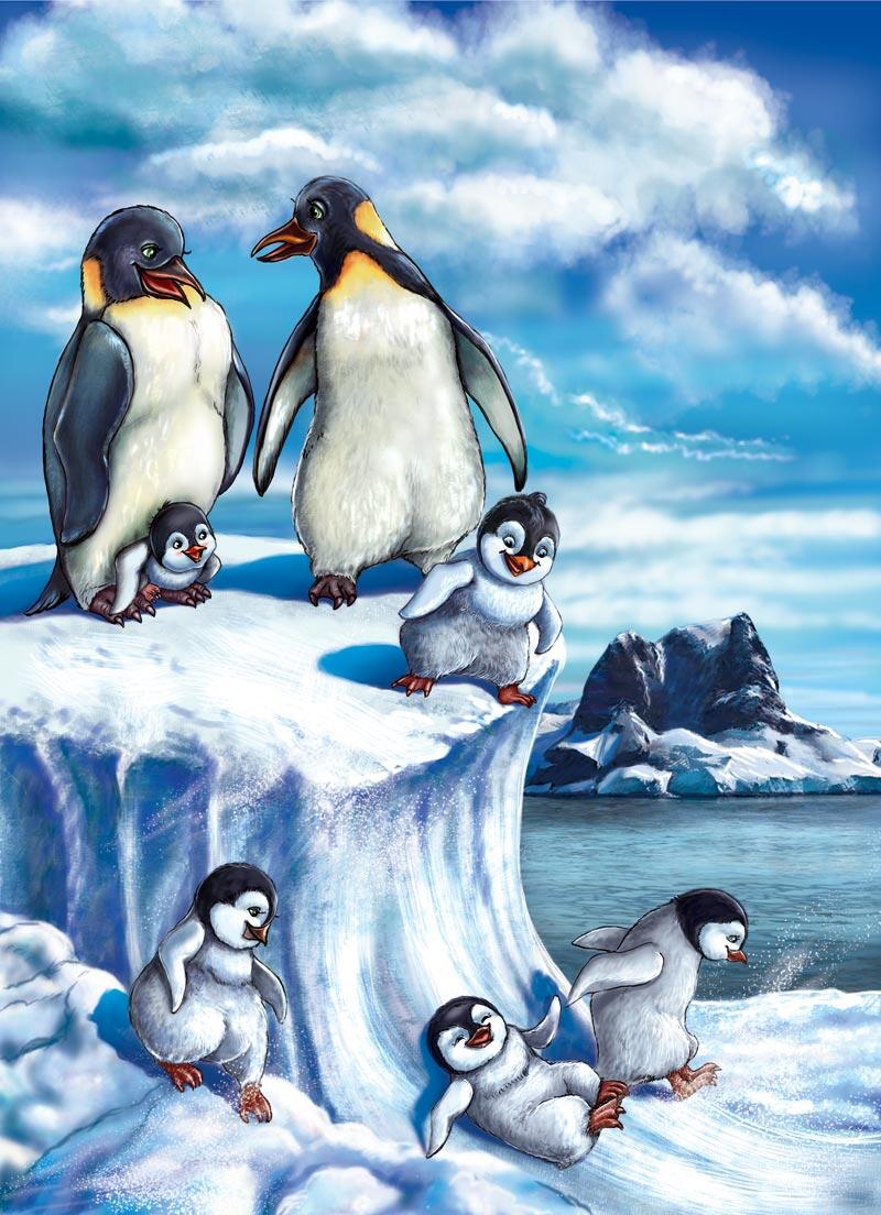 Каждый день пингвинята ходят в школу которую давнымдавно открыл для них - фото 2