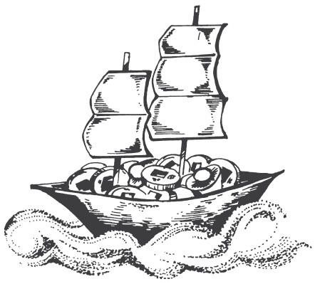 Рисунок 10 Парусный корабль Хотей Одним из сильнодействующих символов - фото 18