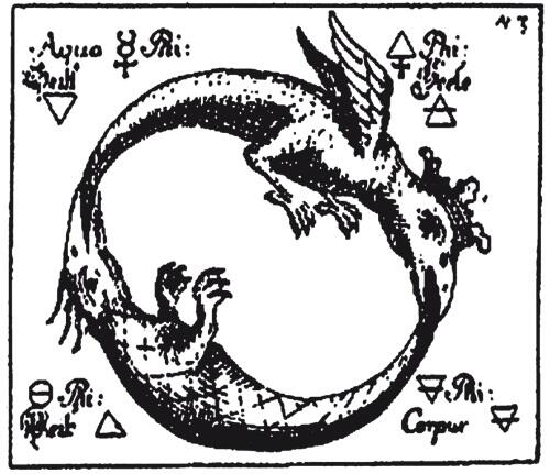 Рис 1 В алхимии крылатые драконы символизировали летучие вещества например - фото 2