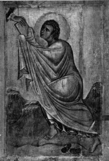 Моисей получающий Скрижали Завета Икона Византия XIII в Поклонение - фото 17