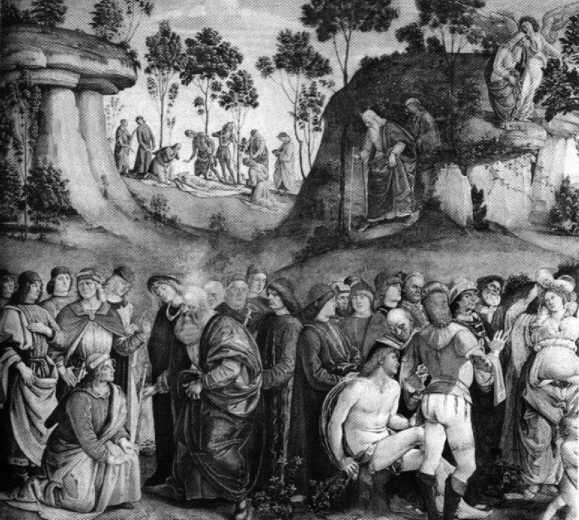Завещание и смерть Моисея Фреска Л Синьорелли 14811482 гг Моисей - фото 26