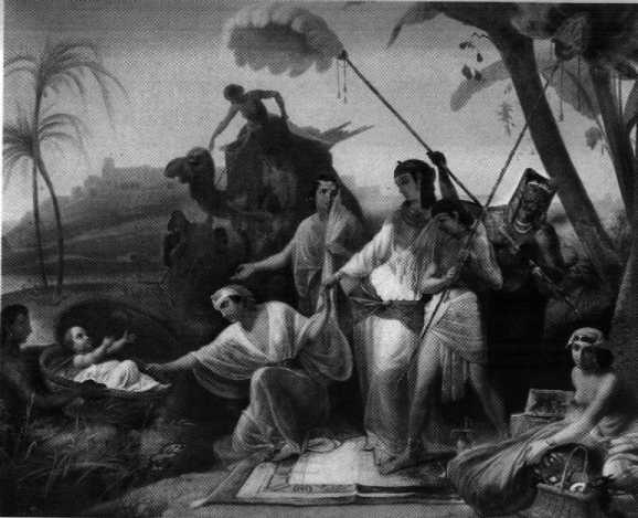 Нахождение Моисея дочерью фараона Картина К Флавицкого Конец 1850х гг - фото 6