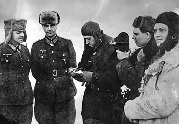 Пленение генералфельдмаршала Паулюса Январь 1943 г Пленные немецкие - фото 39