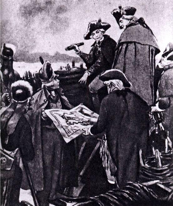 Суворов и Кутузов перед штурмом Измаила в 1790 г С картины художника О Г - фото 8