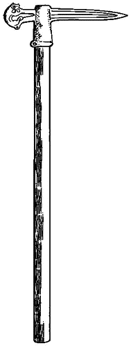 60 Скифский бронзовый клевец VIIVI вв до н э Главный поражающий элемент - фото 16