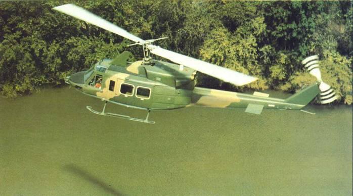 Многоцелевой двухдвигательный вертолет Белл 212 UH1C и М многоцелевые - фото 13