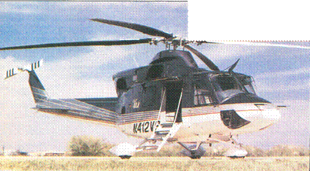 Вертолет Белл 412НР с трехопорным колесным шасси Боевой вертолет Пенетрейтор - фото 17