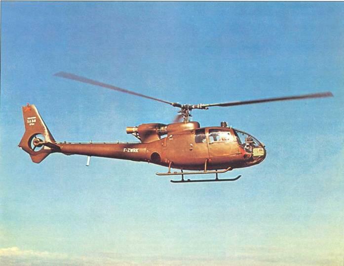 Легкий многоцелевой вертолет AS341 Газель Вертолет AS342 является - фото 256