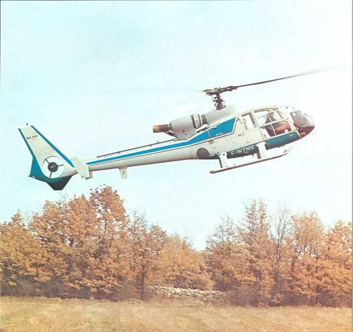 Вертолет AS341 Газель для гражданского применения КОНСТРУКЦИЯ Вертолет - фото 257