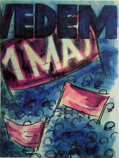 Обложка первомайского выпуска журнала Ведем 1943 Айзингер вырос в - фото 15