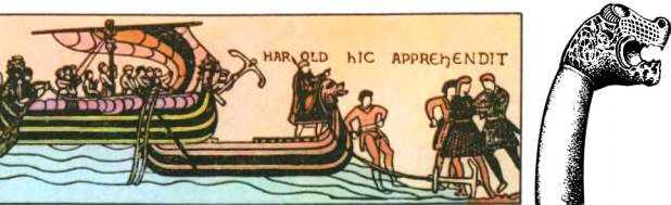 Корабли викингов Древний рисунок Время идёт быстро Когда сын Эйрика - фото 52