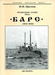 Игорь Цветков: Подводные лодки типа “Барс” (1913-1942)