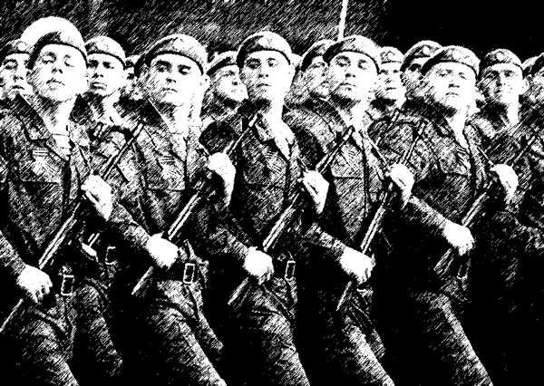 Десантники на параде Бронемощь ВДВ во всей красе Основным способом доставки - фото 3