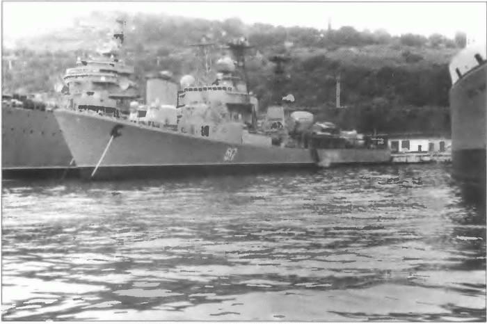 Эсминец проекта 56А Сознательный Северная бухта Севастополь 1985 год - фото 17
