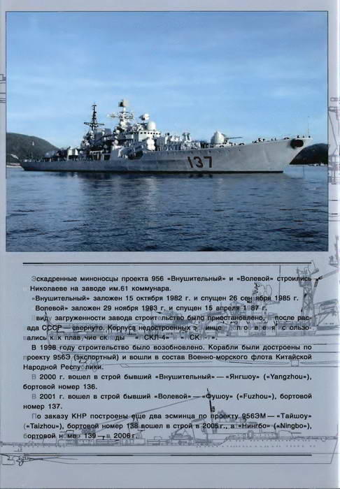 Расходный материал флота Миноносцы СССР и России - фото 96