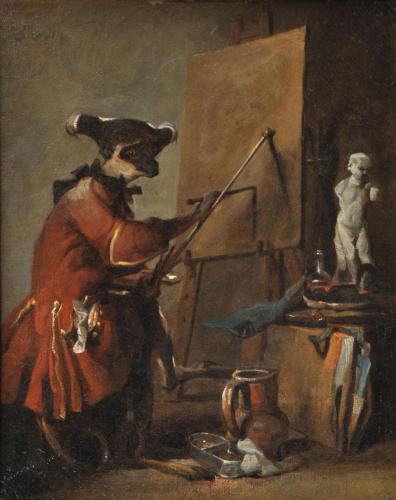 Жан Батист Шарден Обезьянахудожник 1740 г Томас Генри Гексли Развивая - фото 6