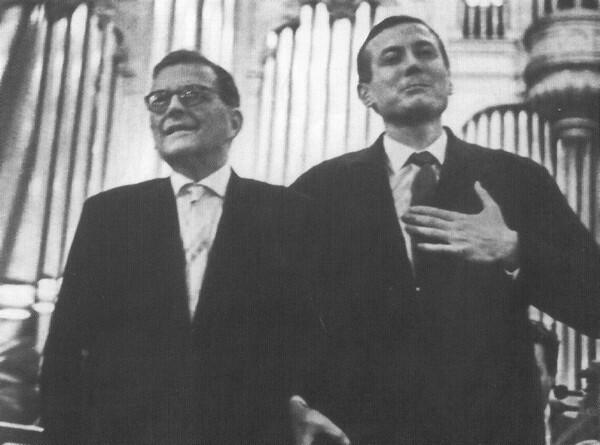 Дмитрий Шостакович и Евгений Евтушенко на премьере Тринадцатой симфонии в - фото 33