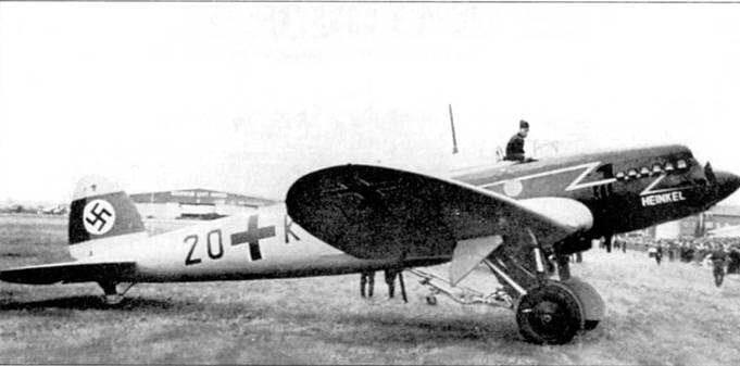 Легкий транспортный самолет Хейнкель Не70 впервые поднялся в воздух в конце - фото 2