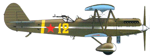 Р5ССС Киевский ВО 1936 г Р5 испанских республиканских ВВС I Escuadrilla - фото 178