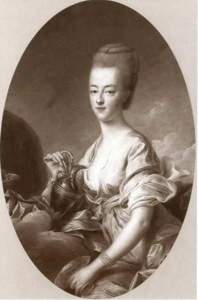 Мария Антуанетта в образе Гебы Портрет работы Ф Ю Лруэ 1773 г - фото 10