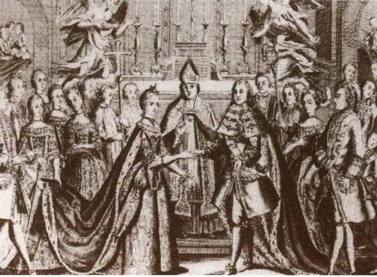 Бракосочетание Марии Антуанетты и дофина Людовика Августа в Версале Большой - фото 11