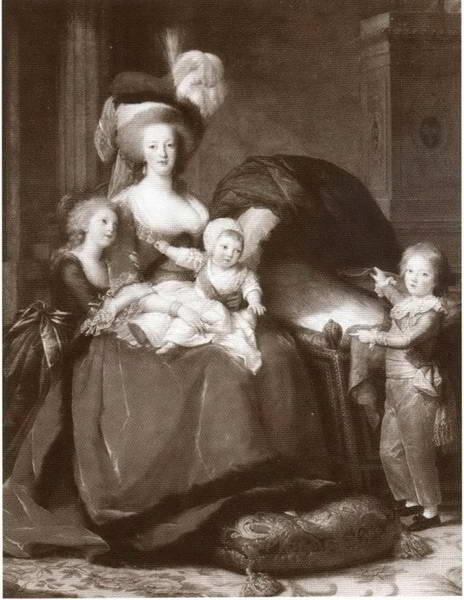 Мария Антуанетта с детьми Картина М Э Л ВижеЛебрен 1787 г Тюильри - фото 38